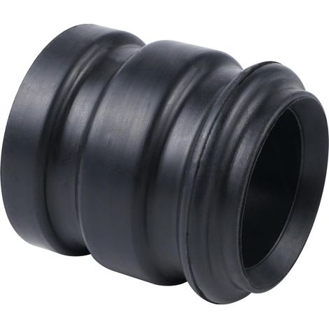Joint d'échappement Silencieux en Caoutchouc Compatible with 250/300/EXC/MXC/XCW/XC/SX/6D/Freeride 1998-2016 Compatible with Te/TC 250/300 2014-2016 Voir compatibilité, Noir (1/5)