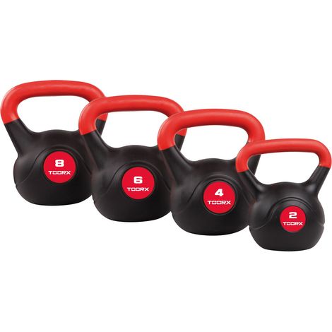 Kettlebell - 8 kg - rivestita in pvc