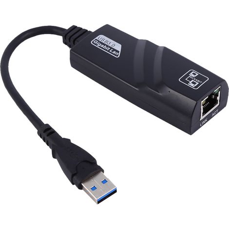 Adaptateur Ethernet Gigabit USB 3.0 vers RJ45 pour MacBook - Connexion Filaire Haute Vitesse (1/5)