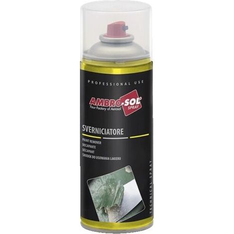 Sverniciatore Ferro Legno AMBRO-SOL Rimuove Stacca Ogni Vernice – SPRAY da 400 ml (1/4)