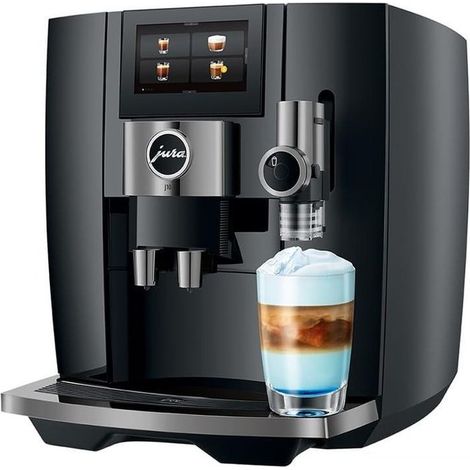 JURA J10 Piano Black (EA) - Macchina da Caffè automatica con Cold Brew, Sweet Foam e 42 specialità