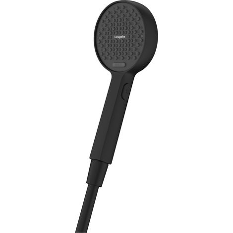 Hansgrohe Activera Select S - Soffione doccia, 2 getti, EcoSmart+, nero opaco 28036670 (1/5)