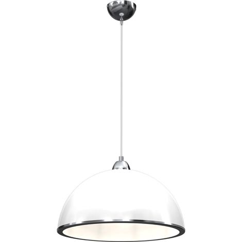 Lampada a sospensione semicircolare bianca E27 15W Luminex