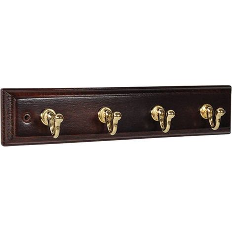 APPENDITUTTO ADESIVO LEGNO NOCE 4 posti - pz. 1