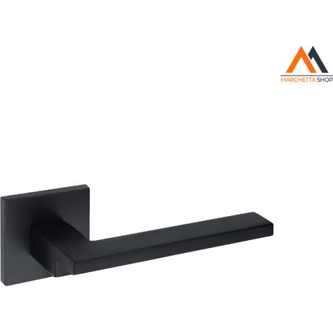 MANIGLIA ALU RED C/RB Q 50 F/CHIAVE NERO OPACO