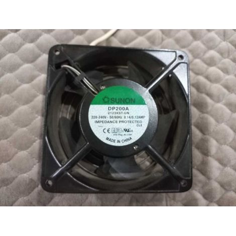 Ventilateur 230 V CA 120 x 120 x 38 mm, 2 câbles 22 W, DP200A 2123XSL.GN, ventilateur de cheminée (1/2)