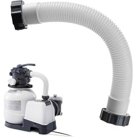 Tuyau Filtration Piscine,Tuyaux de Rechange pour Piscines Hors Sol 40cm,tuyaux de Piscine,Tuyau Pompe Piscine pour Intex,Convient pour Une Interface de 1,5 Pouce (1/5)