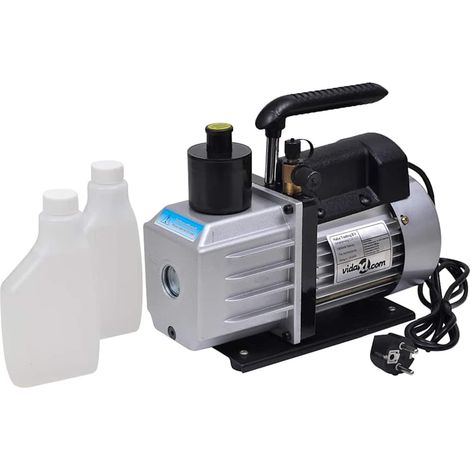 vidaXL Cámara de vacío con bomba de 2 etapas 7,4 L (1/2)