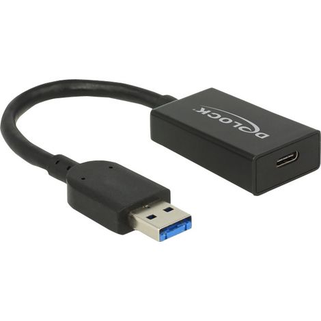 Delock Câble USB USB 3.2 Gen2 USB-A mâle, USB-C® femelle 0.15 m noir 65698 (1/4)