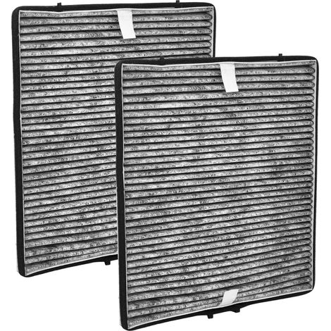 vhbw 2x Aktivkohlefilter kompatibel mit Miele DA 769x W, 60x6 W, 699x W, 6796 W Dunstabzugshaube