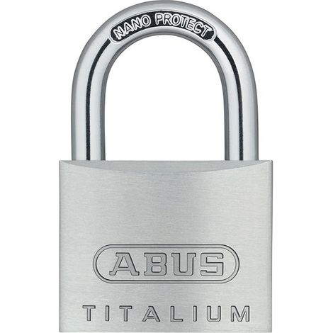 High-Strength Titalium 64TI Arc Normal Padlock with 40mm Shackle in Blister Packaging