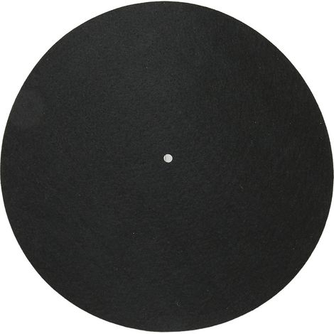 Tapis de platine vinyle anti-vibration pour tourne-disque, disque vinyle, platine tourne-disque noir (1/5)