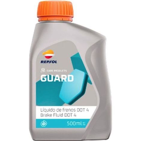 REPSOL LÍQUIDO DE FRENOS LIQUIDO DE FRENOS DOT-4 500ML (260 C) (25) - SUSTITUYE RP701A96