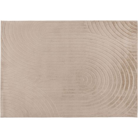 Lovely - tapis rectangulaire motif abstrait - crème - crème (1/5)