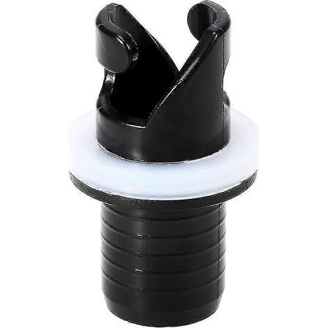 Adaptateur de valve d'air, connecteur pour kayak gonflable, canot pneumatique, pompe à pied (3 pièces, noir) (1/5)