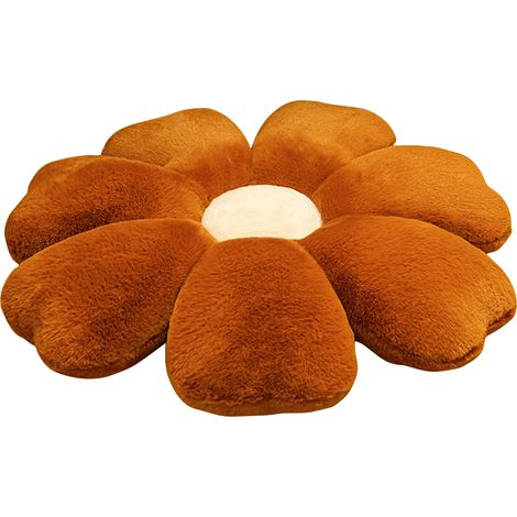 Coussin Fleur - Diamètre 40 cm - Pour Chambre Enfant Salon Canapé Fauteuil Bureau - 1 Pièce (1/5)