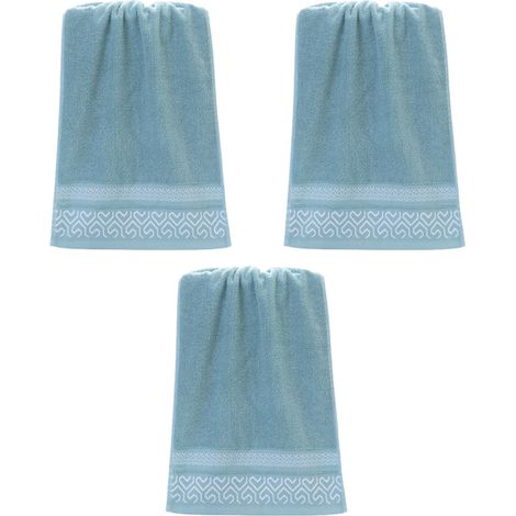 Filiyano-Serviettes en coton de qualité supérieure, ultra douces et très absorbantes. (1/5)