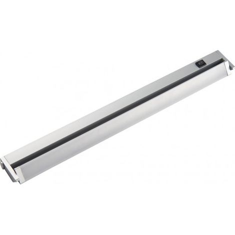 Réglette LED orientable 60cm 10W – Éclairage blanc neutre 4000K – 800 lumens – Interrupteur marche/arrêt – IP20 – Woltz
