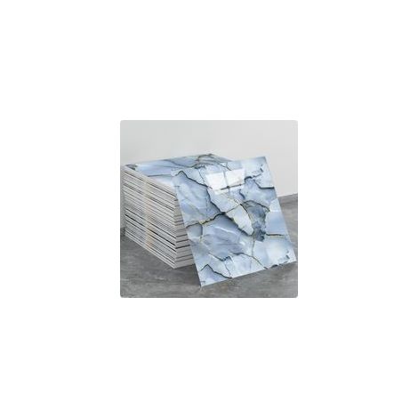 (10 pezzi, 30×30 cm, Q029) Adesivi murali autoadesivi per piastrelle, effetto marmo, decorazione murale, materiale PET, adatti per cucine, bagni, caminetti e lavanderie. - Crezuo