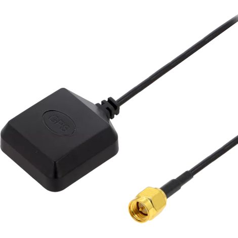 GPS-Antenne L1-Band mit Magnet, 3 m, SMA-Anschluss