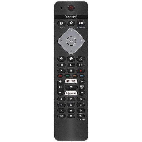 Télécommande de remplacement pour tous les téléviseurs LED intelligents Ambilight 4K : 75PUS6754/12, 65PUS6754/12, 65PUS6704/12, 55PUS6754 (kns) (1/5)