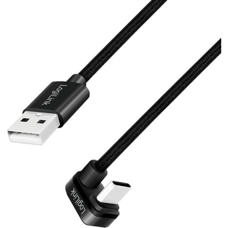 LogiLink CU0195 cable USB USB 2.0 3 m USB A USB C 0,48 Gbit/s 60 W Negro (1/5)
