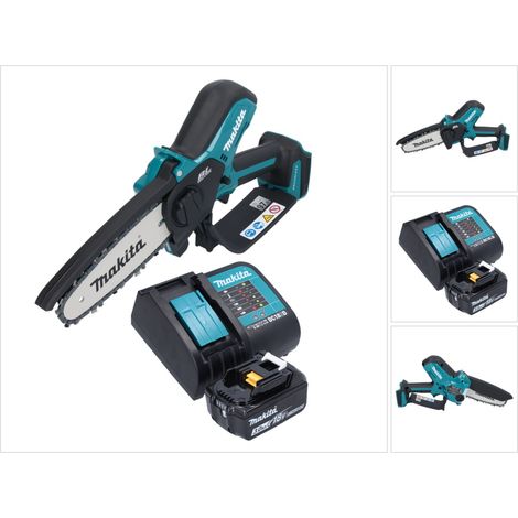 Motosega a batteria Makita DUC 150 SF 18 V 15 cm brushless + 1x batteria 3,0 Ah + caricabatterie
