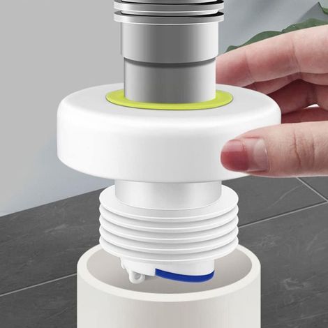 Ablaufschlauchverbinder für Waschmaschinen, universeller Ablaufschlauchstopfen für Bad, Waschmaschine und Küche, geeignet für 40–50 mm (1/5)