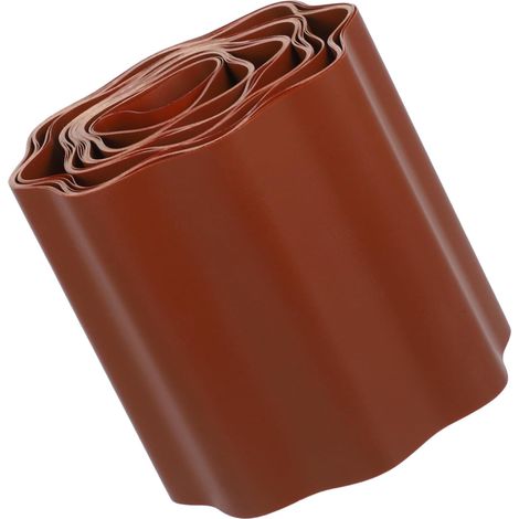 1 rouleau de barrière de bordure de jardin en plastique flexible pour aménagement paysager extérieur, clôture de pelouse durable et