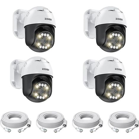 Caméra de surveillance, 5MP, détection de véhicules par IA, 5MP 4PK (1/2)