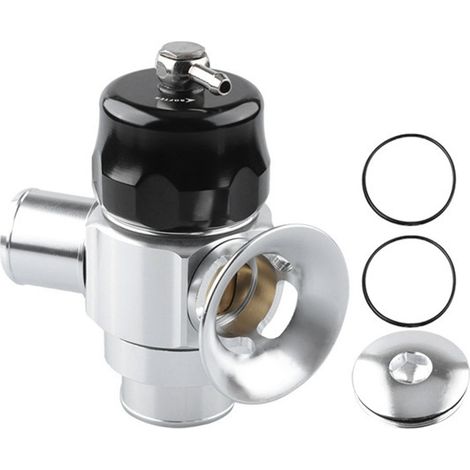 Universal double-sided turbocharger wastegate with horn, 38mm turbocharger wastegate, adjustable boost valve accessories for automotive modifications (1/5)