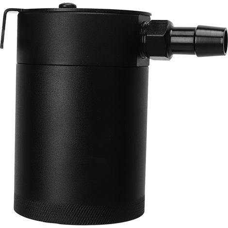 Ölabscheider mit 2 Anschlüssen und Ablassventil, 300 ml, universeller Ölabscheider aus Aluminiumlegierung mit Schwallblechen (1/5)