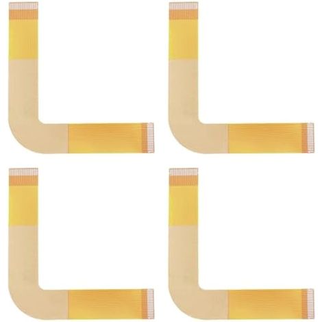 VGOL 4 pièces de Câble Ruban Flexible Laser Mince en Cuivre Compatible avec PS2 Slim SCPH-70000x SCPH-75000x SCPH-77000x SCPH-79000x Consoles avec Ruban Adhésif Double Face (1/5)