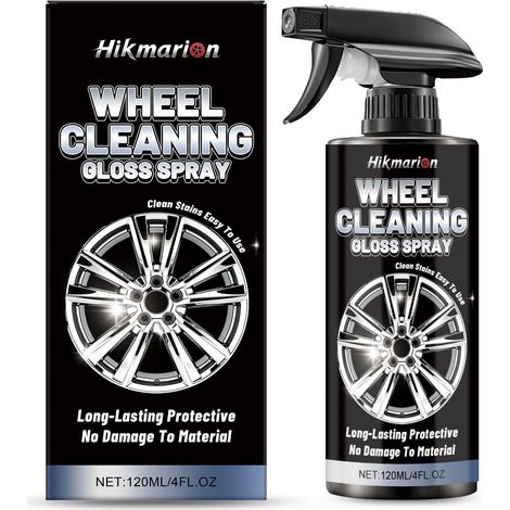 Felgenreinigungsspray für saubere, glänzende und polierte Felgen. Entfernt sanft Flecken für die tägliche Autopflege. – 120 ml -- BIEMMEDUE (1/5)