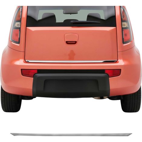Garniture de Hayon Coffre pour Kia Soul 2008-2013 acier inox (1/5)
