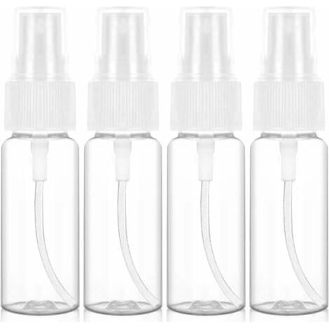 QORVA-4 Pièces Spray Vide, 30ml Flacon Spray Vide, Vaporisateur Vide, Vaporisateur, Flacon Parfum Vide, pour Lotion, Parfum, Shampoing etc (1/5)