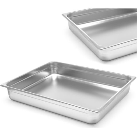 Contenitore GN 2/1, acciaio inox, Profi Line, altezza 200 mm - Hendi 801109 (1/4)