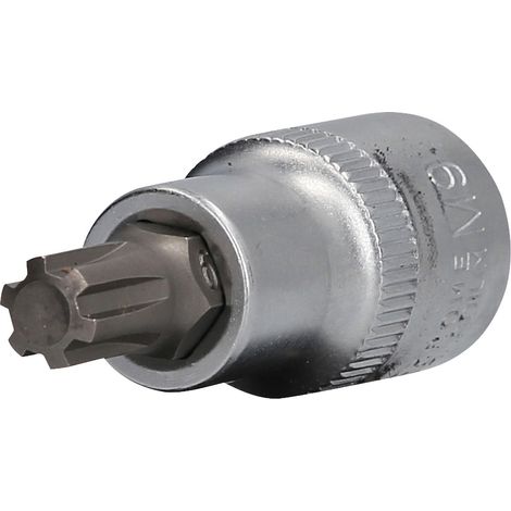 BRILLIANT TOOLS 1/2" RIBE-Bit-Stecknuss 55 mm lang M9 - BT022724 (1/4)