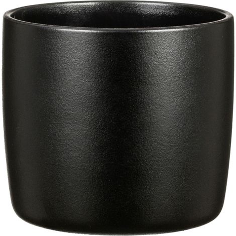 Scheurich Übertopf Solid Ø 13 x 11,7 cm ebano Blumentöpfe & Übertöpfe