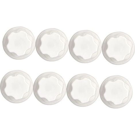 Ensemble de 8 ventouses pour tortues, supports de plate-forme pour aquarium, fixations solides et stables pour reptiles et animaux aquatiques. (1/4)