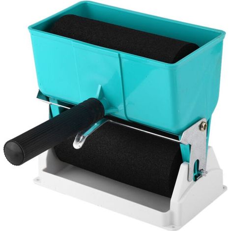 Rouleau applicateur de colle portable, rouleau adhésif tenu dans la main de 320mL DIY, de distributeur d'épandeur de colle pour le travail du bois de charpentier(6inches) (1/4)