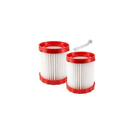 Filterzubehör kompatibel mit dem Bosch GAS 18V 10L Nass- und Trockensauger, Ersatzfilter GAS18V-3/GAS18V-10L VF320H, Hepa-Filter (2 Stück) (1/5)
