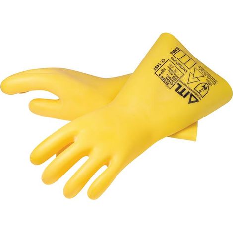 ITL Class 0 Insulated Rubber Gauntlet 36cm Size 10
