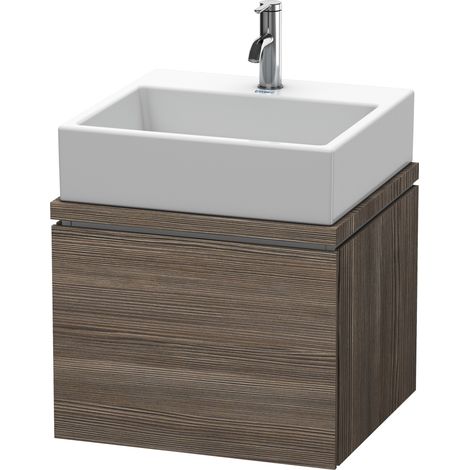 Duravit L-Cube Unidad de lavabo para consola, anchura 520mm, profundidad 477mm, 1 extraíble, color: Pino Terra Decor - LC580305151 (1/5)