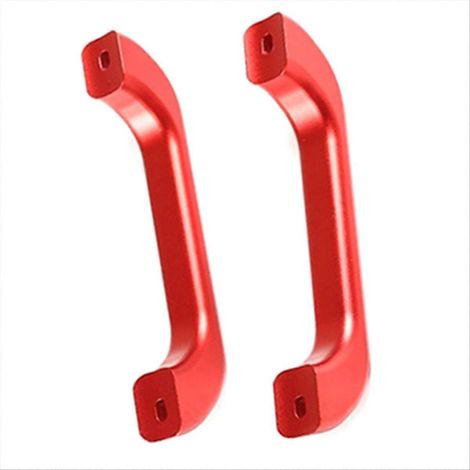 1 par de atracciones conmovedoras en alliage pour montant A de voiture Land Rover, Rouge (1/5)