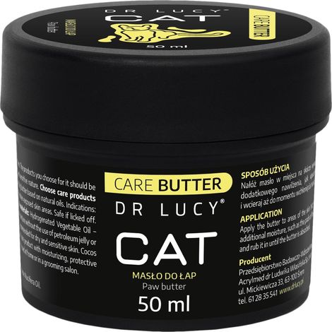 Dr lucy - cat care butter 50 ml crema nutritiva