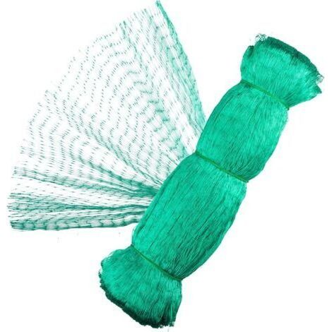 BUNTHAUS Filet de jardin vert 4 x 15 m, idéal pour protéger les oiseaux, les plantes de bassin, les arbres fruitiers, les potagers, les fleurs, les fraisiers, les pois et les haricots. Maille fine 15 (1/5)