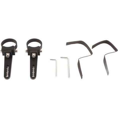 Aluminum Tube Bull/Roll Bar Mounting Bracket Clamps LED Support Car Truck Off-Road Work Light (1.75") (1/5)