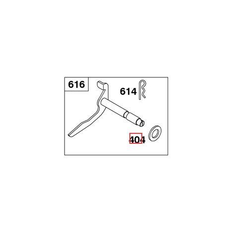 Original BRIGGS & STRATTON Rasenmähermotor Unterlegscheibe 690264