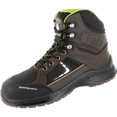 Leibwächter Sicherheitsstiefel Bremen L6315 S3 Gr. 46 schwarz/braun (1/5)